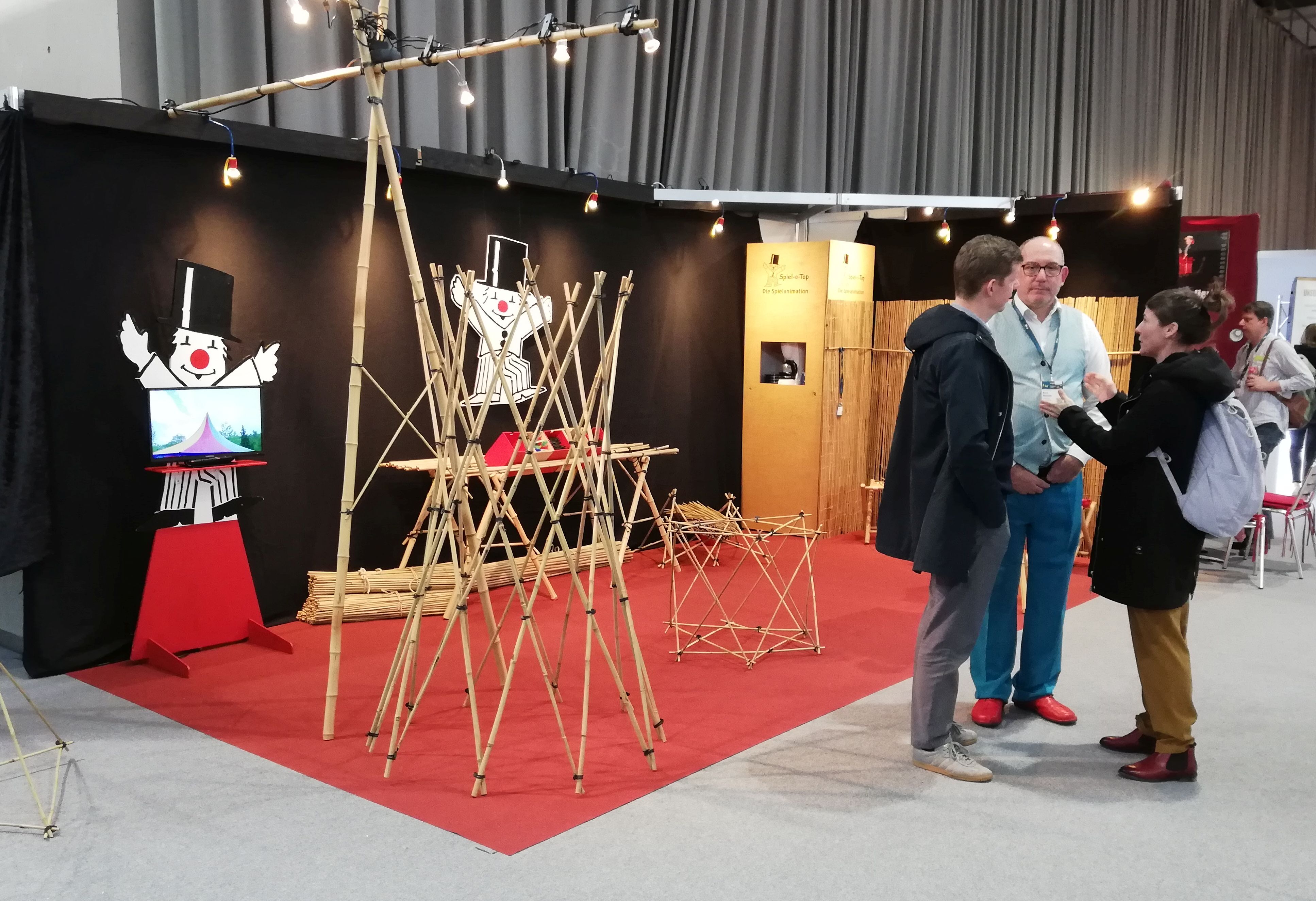 Messestand von Spiel-o-Top auf der Best of Events BOE in Dortmund